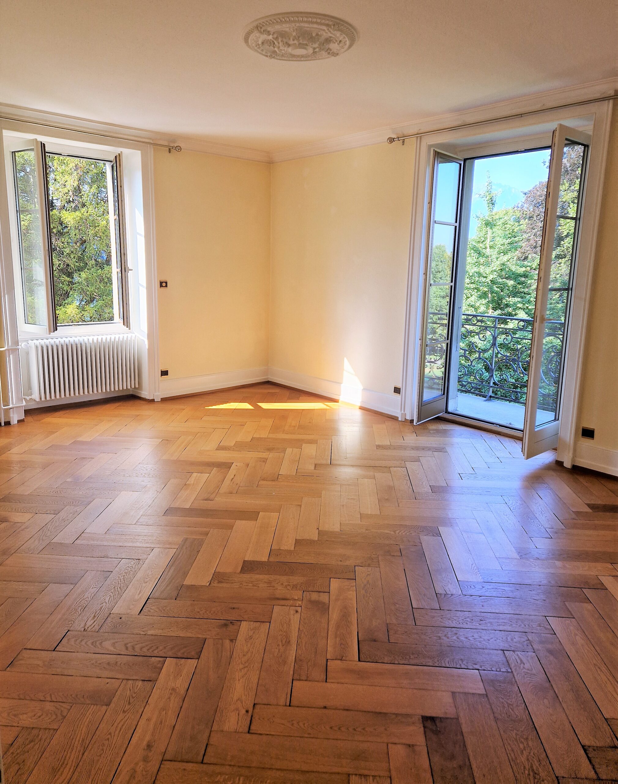 Chambre avec balcon
